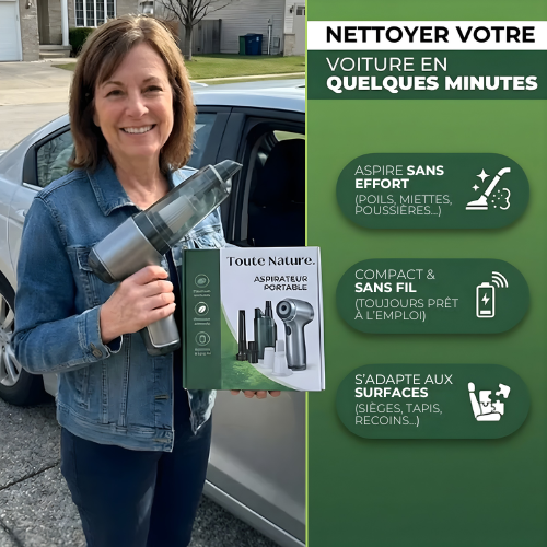 Aspirateur Voiture 4 en 1