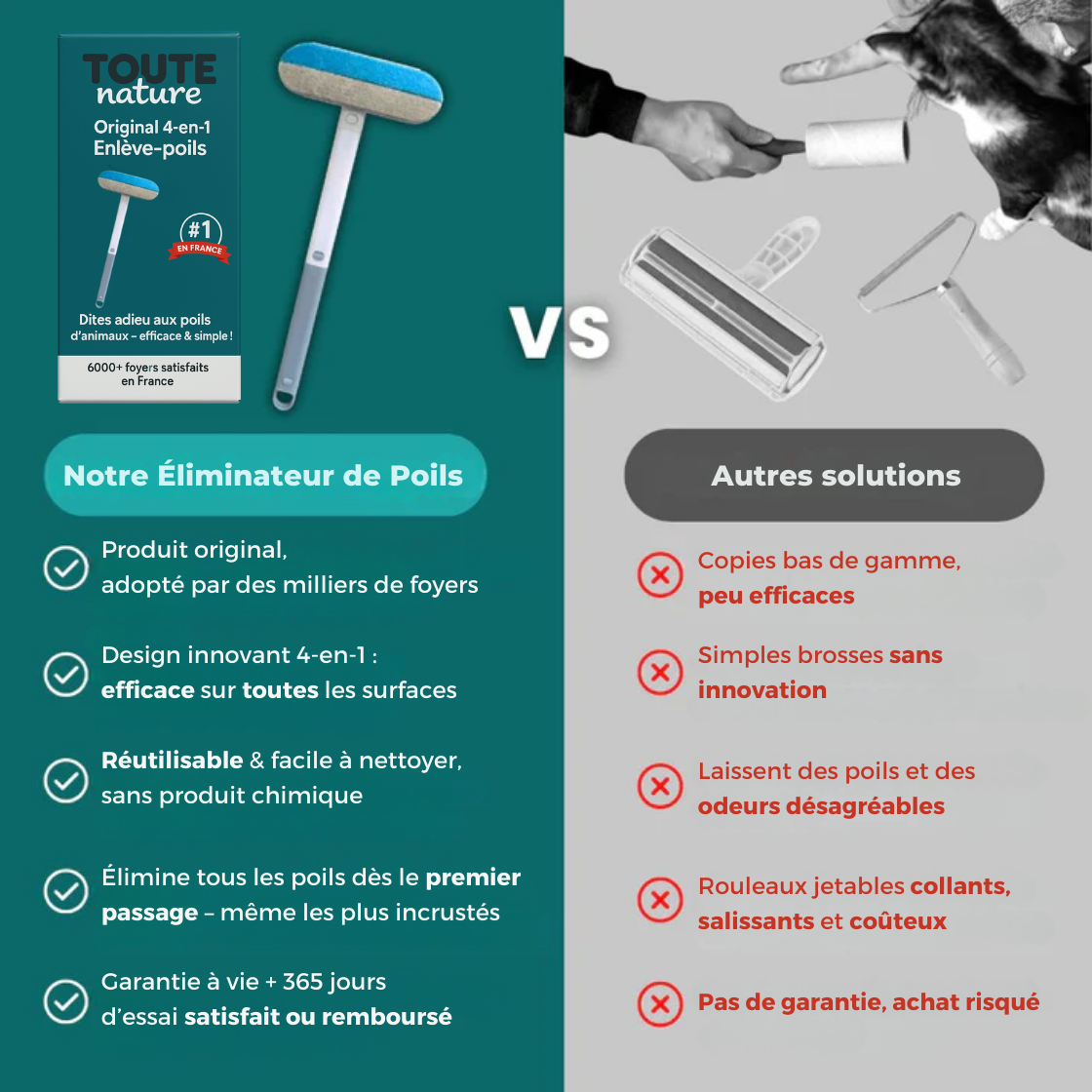 Brosse Anti-Poils
