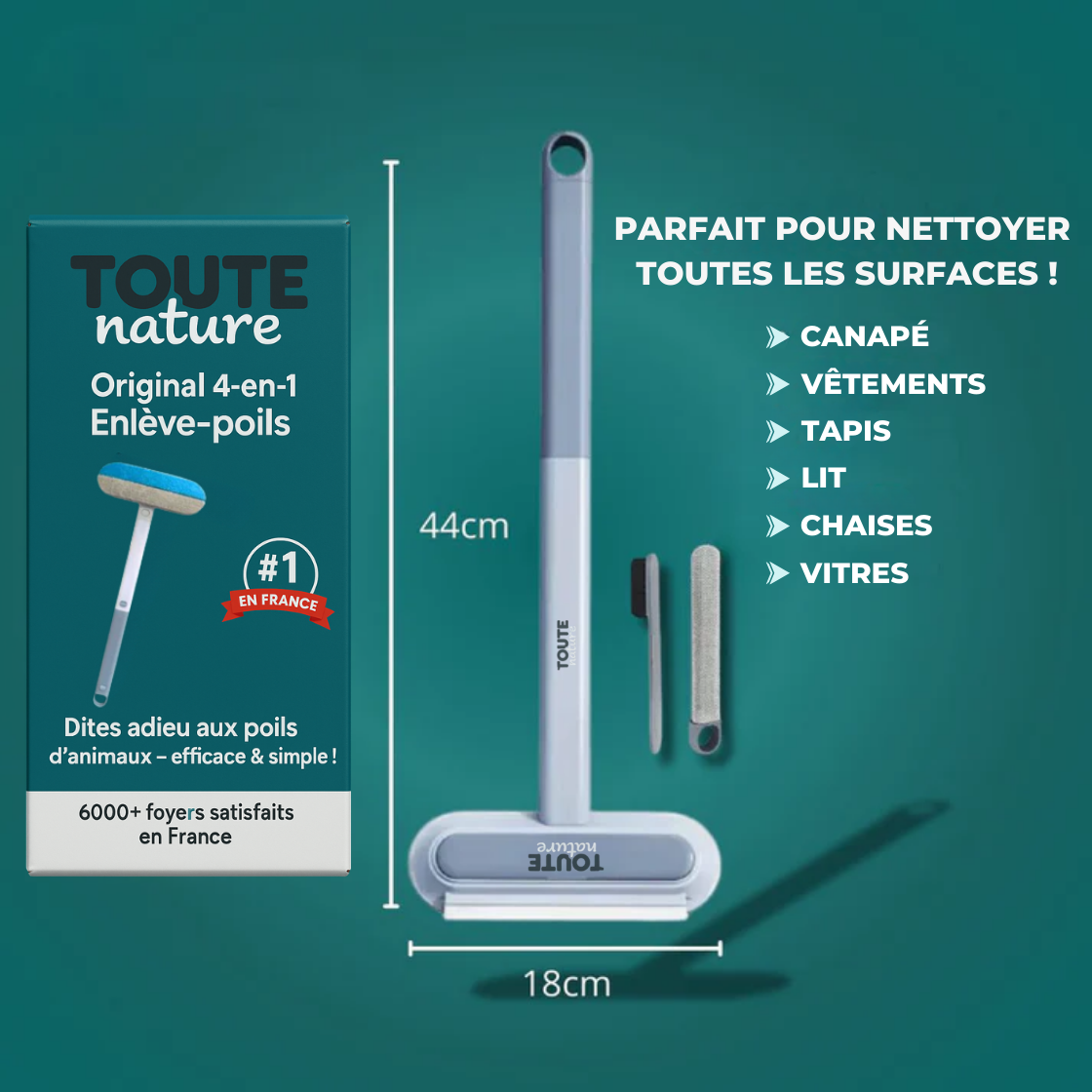 Brosse Anti-Poils