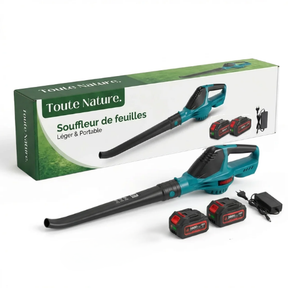 Souffleur à feuilles avec 2 Batteries OFFERTES