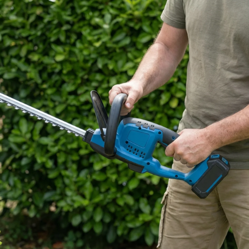 Taille-Haie Sans Fil avec 2 Batteries OFFERTES